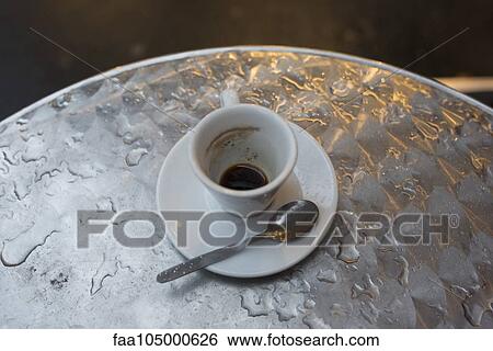 Stock Photograph - Empty coffee cup. Fotosearch