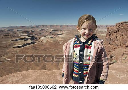 Girl at Canyonlands National Park in Utah, USA View Large Photo Image Stock Image - Girl at Canyonlands National Park in Utah, USA. Fotosearch