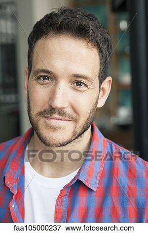 Stock Photo - Man, portrait. Fotosearch