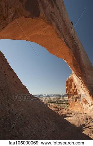 Natural arch in Utah, USA View Large Photo Image Stock Photo - Natural arch in Utah, USA. Fotosearch