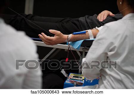 Person donating blood, cropped View Large Photo Image Stock Image - Person donating blood, cropped. Fotosearch