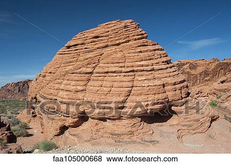 Rock formation in Valley of Fire State Park, Nevada, USA View Large Photo Image Stock Photo - Rock formation in Valley of Fire State Park, Nevada, USA. Fotosearch