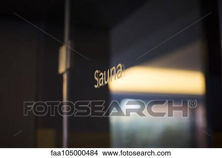Sauna door View Large Photo Image Picture - Sauna door. Fotosearch