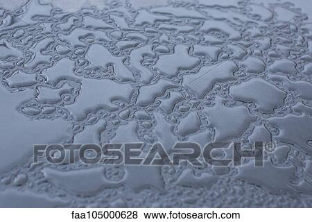 Stock Photo - Wet metal surface. Fotosearch