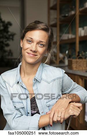 Woman, portrait View Large Photo Image Stock Image - Woman, portrait. Fotosearch