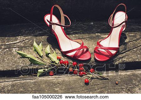 Stock Photograph - Women's high heel dress shoes. Fotosearch