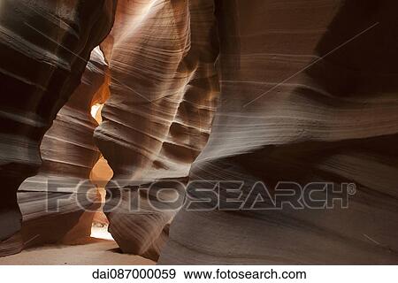 Antelope Canyon, a slot canyon in Arizona, USA View Large Photo Image Stock Photo - Antelope Canyon, a slot canyon in Arizona, USA. Fotosearch
