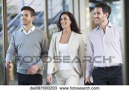 Business colleagues work together with confidence View Large Photo Image Stock Image - Business colleagues work together with confidence. Fotosearch