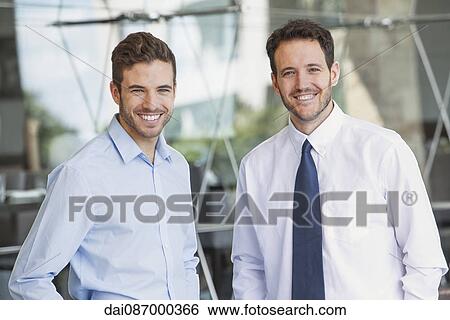 Business partners, portrait View Large Photo Image Stock Photograph - Business partners, portrait. Fotosearch