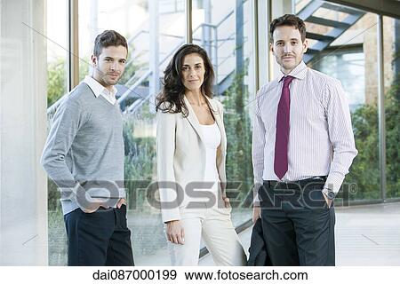 Business professionals, portrait View Large Photo Image Stock Photo - Business professionals, portrait. Fotosearch