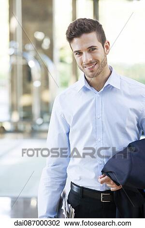Business traveler, portrait View Large Photo Image Stock Image - Business traveler, portrait. Fotosearch