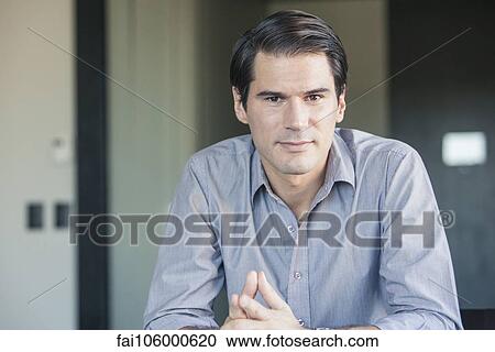 Casually dressed businessman, portrait View Large Photo Image Stock Image - Casually dressed businessman, portrait. Fotosearch