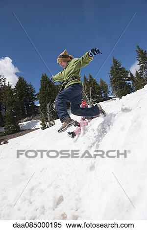 Children playing in snow View Large Photo Image Stock Photography - Children playing in snow. Fotosearch