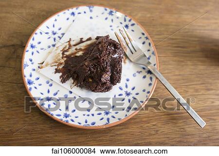 Picture - Chocolate cake. Fotosearch