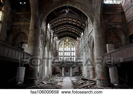 City Methodist Church, an abandoned gothic church in Gary, Indiana, USA View Large Photo Image Stock Photo - City Methodist Church, an abandoned gothic church in Gary, Indiana, USA. Fotosearch