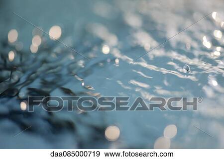 Stock Photo - Close-up of rippled water surface. Fotosearch