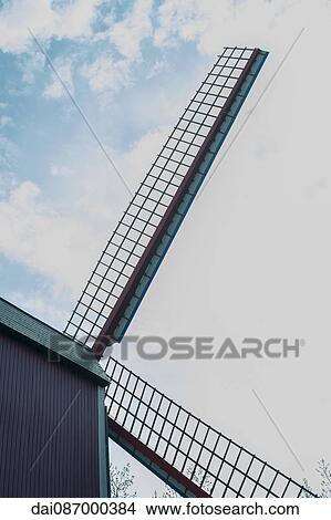 Picture - Close-up of traditional windmill. Fotosearch