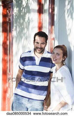 Couple, portrait View Large Photo Image Picture - Couple, portrait. Fotosearch