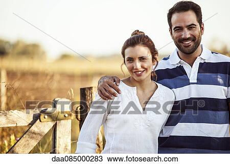 Couple, portrait View Large Photo Image Stock Image - Couple, portrait. Fotosearch