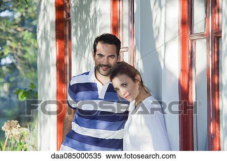 Couple, portrait View Large Photo Image Stock Photography - Couple, portrait. Fotosearch