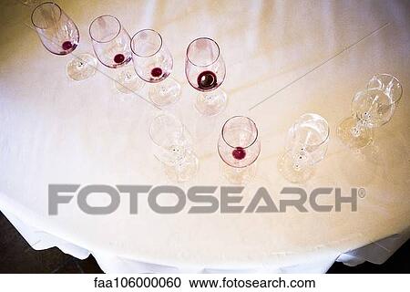 Empty wine glasses View Large Photo Image Stock Image - Empty wine glasses. Fotosearch