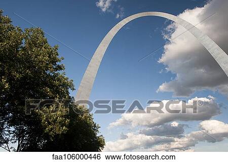 Gateway Arch in St. Louis, Missouri, USA View Large Photo Image Stock Photograph - Gateway Arch in St. Louis, Missouri, USA. Fotosearch