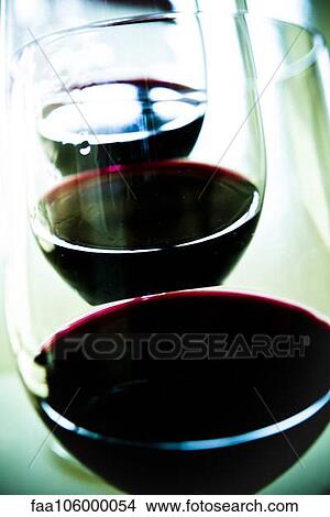 Glasses of red wine View Large Photo Image Picture - Glasses of red wine. Fotosearch