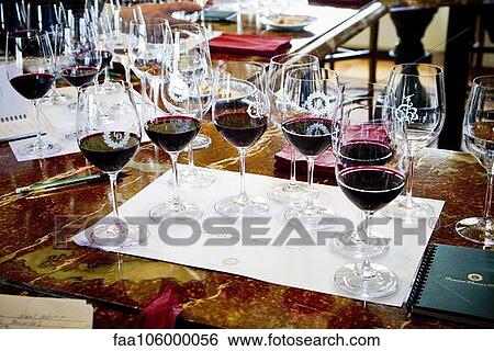 Glasses of red wine View Large Photo Image Stock Photograph - Glasses of red wine. Fotosearch