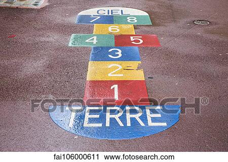 Hopscotch grid View Large Photo Image Stock Image - Hopscotch grid. Fotosearch