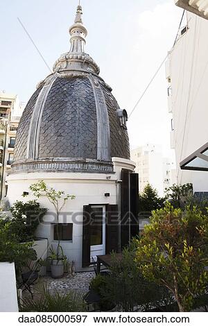 Stock Photo - Hotel terrace. Fotosearch
