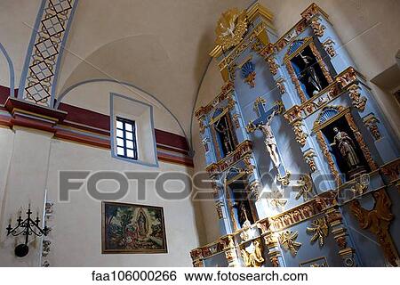 Interior of Mission San Jose, San Antonio, Texas, USA View Large Photo Image Stock Photograph - Interior of Mission San Jose, San Antonio, Texas, USA. Fotosearch