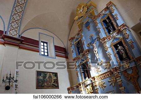 Interior of Mission San Jose, San Antonio, Texas, USA View Large Photo Image Stock Photograph - Interior of Mission San Jose, San Antonio, Texas, USA. Fotosearch