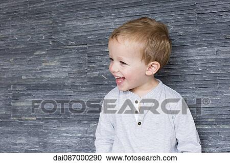 Little boy laughing View Large Photo Image Stock Image - Little boy laughing. Fotosearch