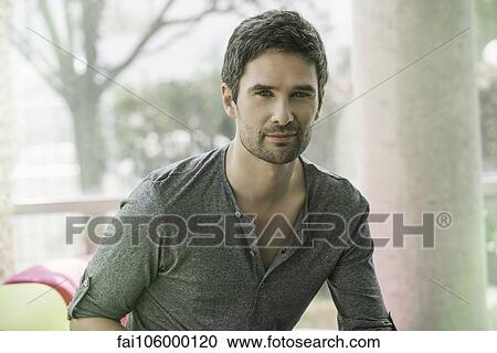 Man, portrait View Large Photo Image Stock Image - Man, portrait. Fotosearch