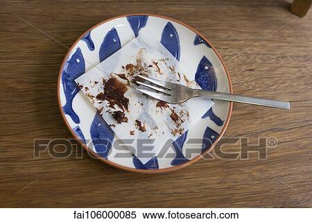 Stock Photography - Remnants of dessert. Fotosearch