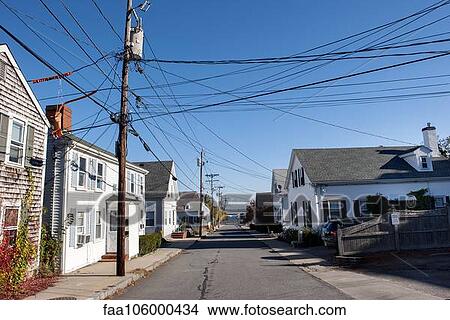Residential street in Plymouth, Massachusetts, USA View Large Photo Image Picture - Residential street in Plymouth, Massachusetts, USA. Fotosearch