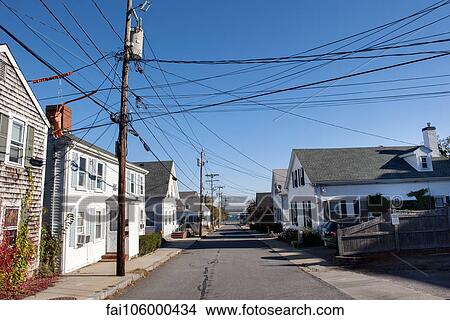 Residential street in Plymouth, Massachusetts, USA View Large Photo Image Picture - Residential street in Plymouth, Massachusetts, USA. Fotosearch
