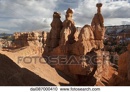 Rock hoodoos at Bryce Canyon National Park, Utah, USA View Large Photo Image Stock Image - Rock hoodoos at Bryce Canyon National Park, Utah, USA. Fotosearch
