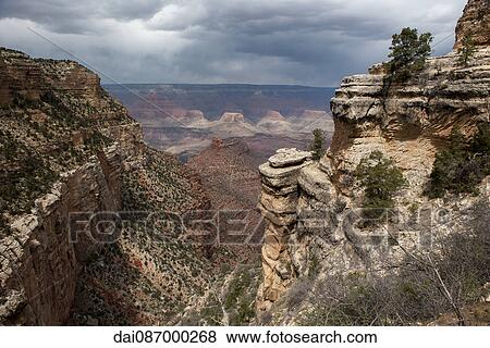 Scenic view of Grand Canyon, Arizona, USA View Large Photo Image Stock Photo - Scenic view of Grand Canyon, Arizona, USA. Fotosearch