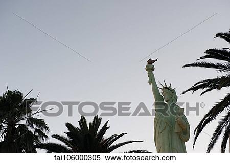 Stock Photography - Statue of Liberty replica in Las Vegas, Nevada, USA. Fotosearch