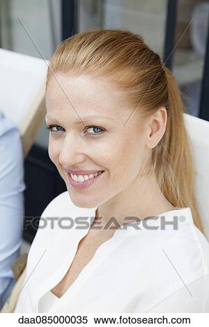 Stock Photography - Woman, portrait. Fotosearch