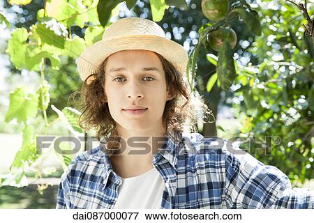 Young man, portrait View Large Photo Image Stock Photo - Young man, portrait. Fotosearch