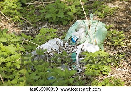 Garbage dumped outdoors View Large Photo Image Stock Image - Garbage dumped outdoors. Fotosearch