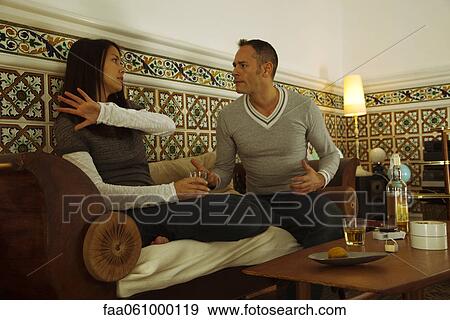 Couple arguing View Large Photo Image Stock Photo - Couple arguing. Fotosearch
