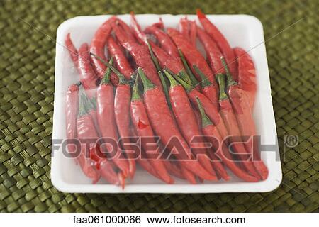Fresh red chili peppers View Large Photo Image Stock Photograph - Fresh red chili peppers. Fotosearch