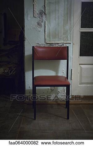 Stock Image - Chair in home interior. Fotosearch
