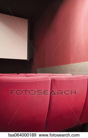 Empty movie theater View Large Photo Image Stock Photo - Empty movie theater. Fotosearch