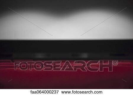 Stock Photo - Empty movie theater. Fotosearch