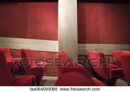 Empty movie theater View Large Photo Image Stock Photography - Empty movie theater. Fotosearch