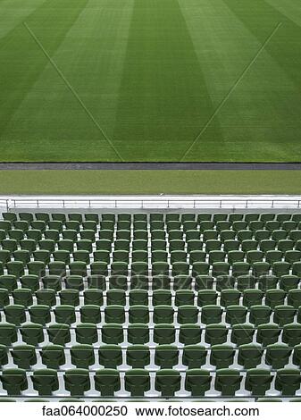 Stock Image - Empty stadium. Fotosearch